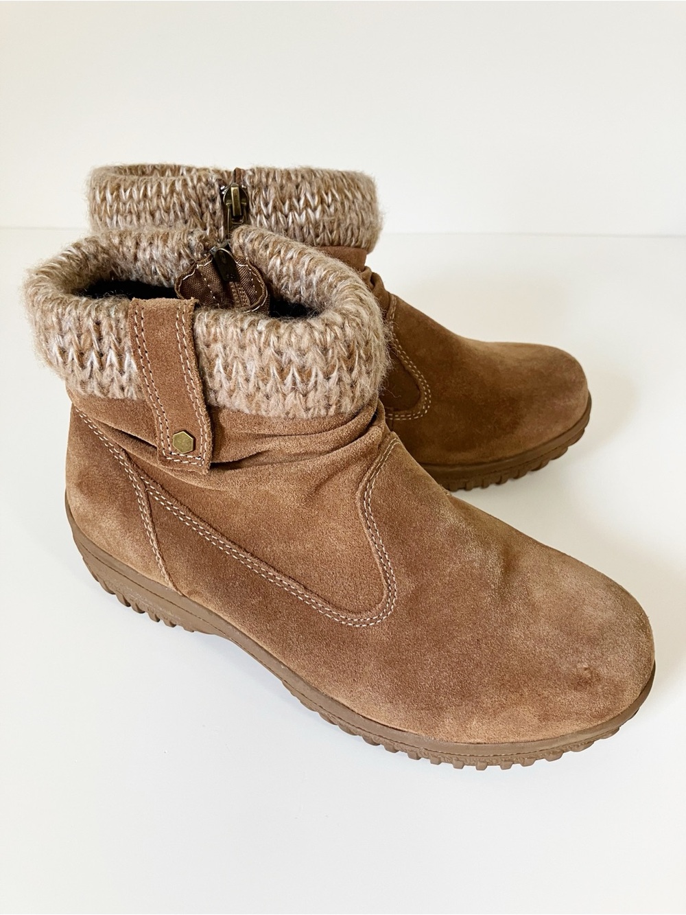 Khombu | Brown Laura Suede Boots 7 Gorpcore Hiking Neutral Outdoors Winter